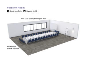 Alpha Hotel Eastern Creek - Velocity Room - Boardroom Style